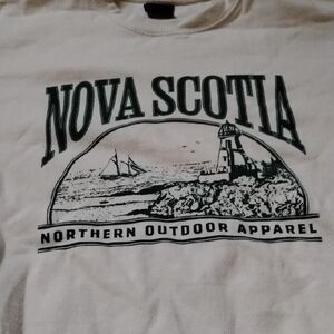 Nova Scotia Graphic Sweatshirt - Cream
